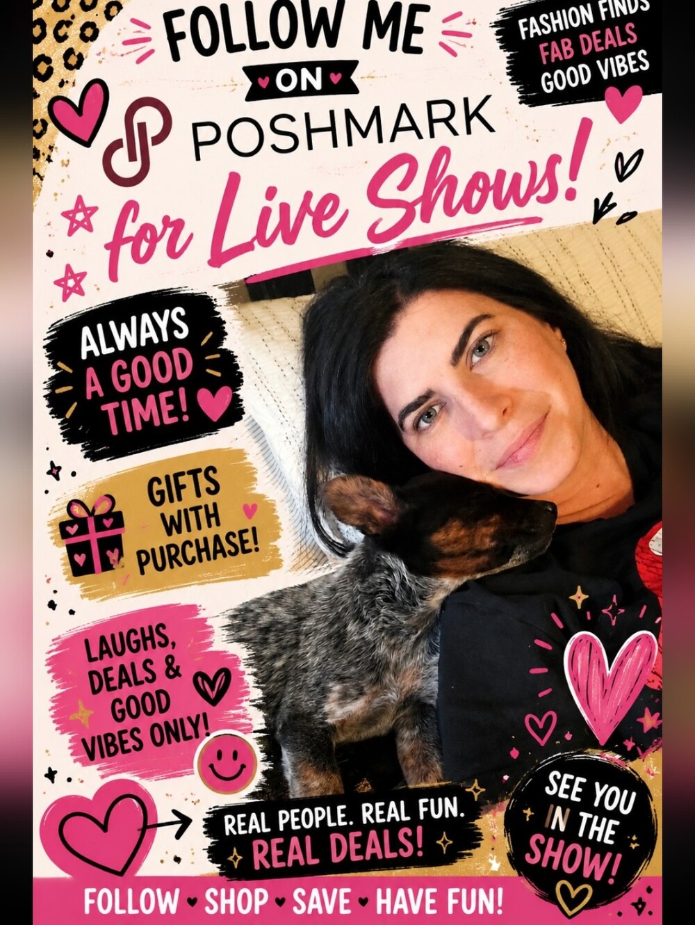 Follow Me For LIVE Show Notifications!! Click The Heart! Can't Wait To See You!!